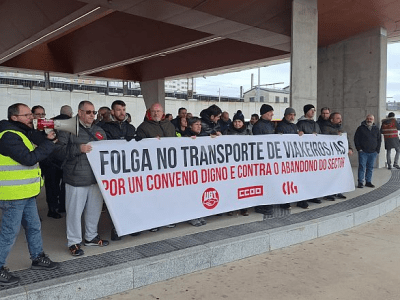 O luns haberá unha nova xornada de folga nos buses con paradas na provincia da&nbsp;Coruña