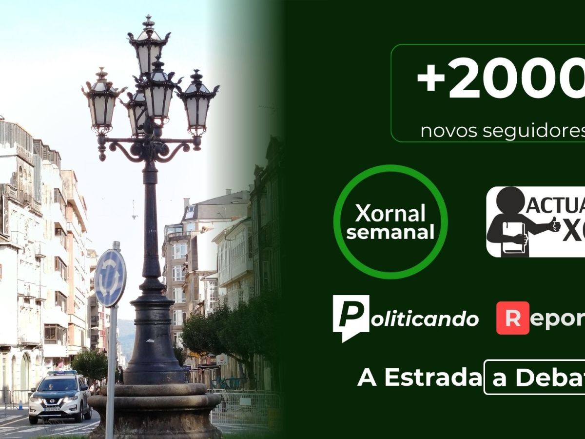 Xornal da Estrada consegue máis de 2000 novos seguidores nun&nbsp;ano