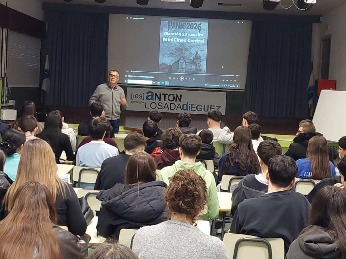O Panic preséntase nos&nbsp;institutos
