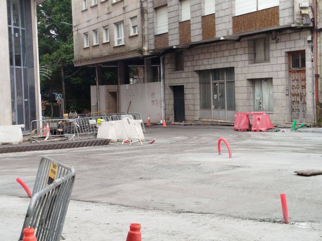 As rúas 56 e San Paio volverán a pecharse polas obras na Farola