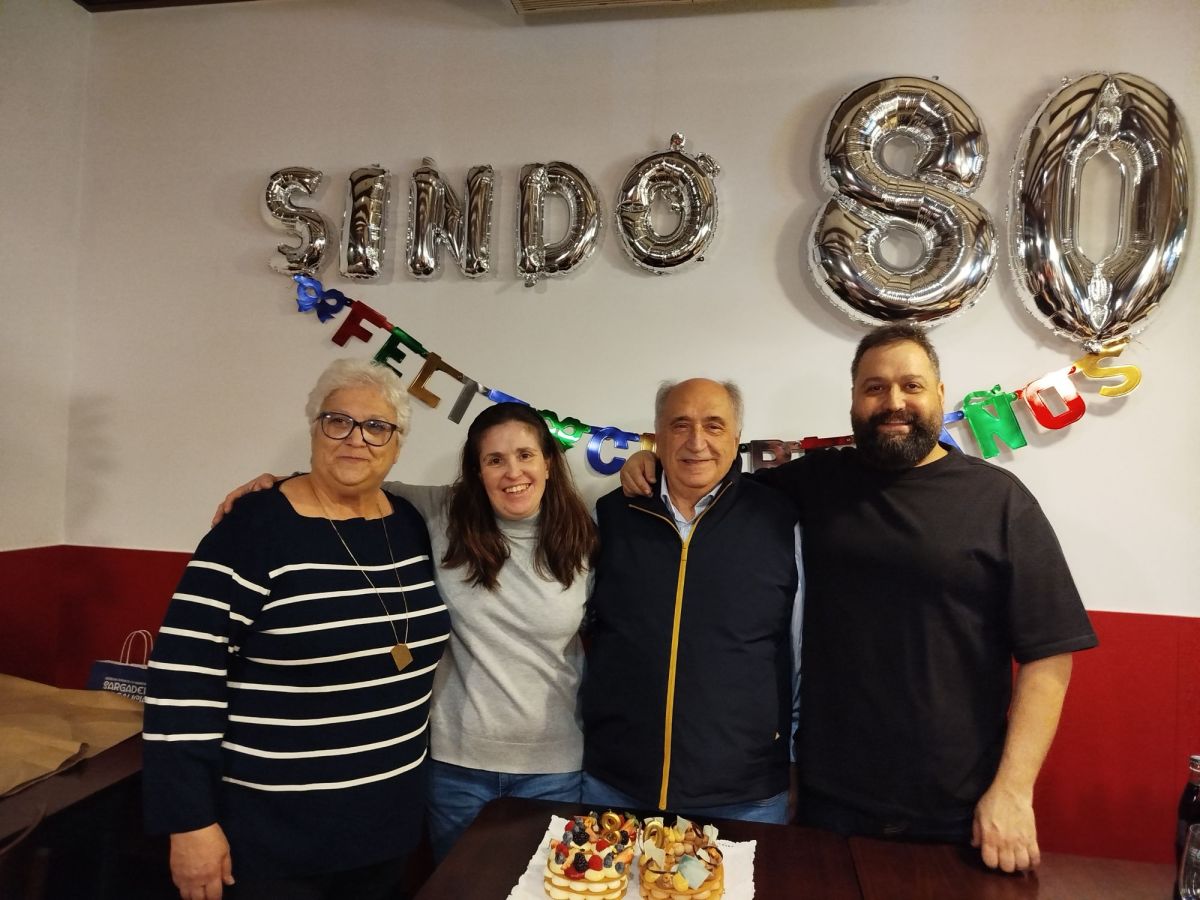 Unha sorpresa para Sindo&nbsp;Pose