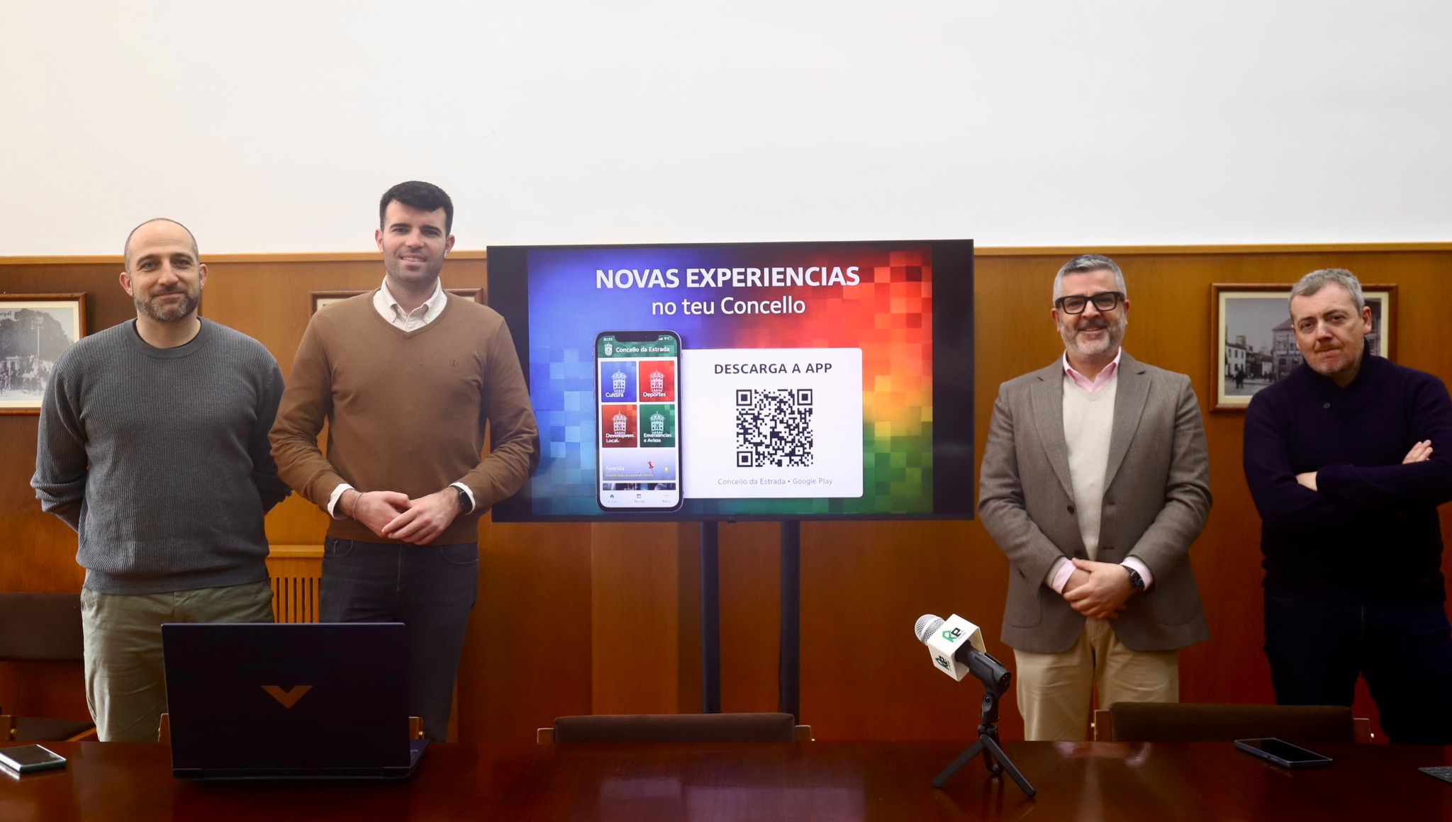 O Concello da Estrada presenta a súa nova app