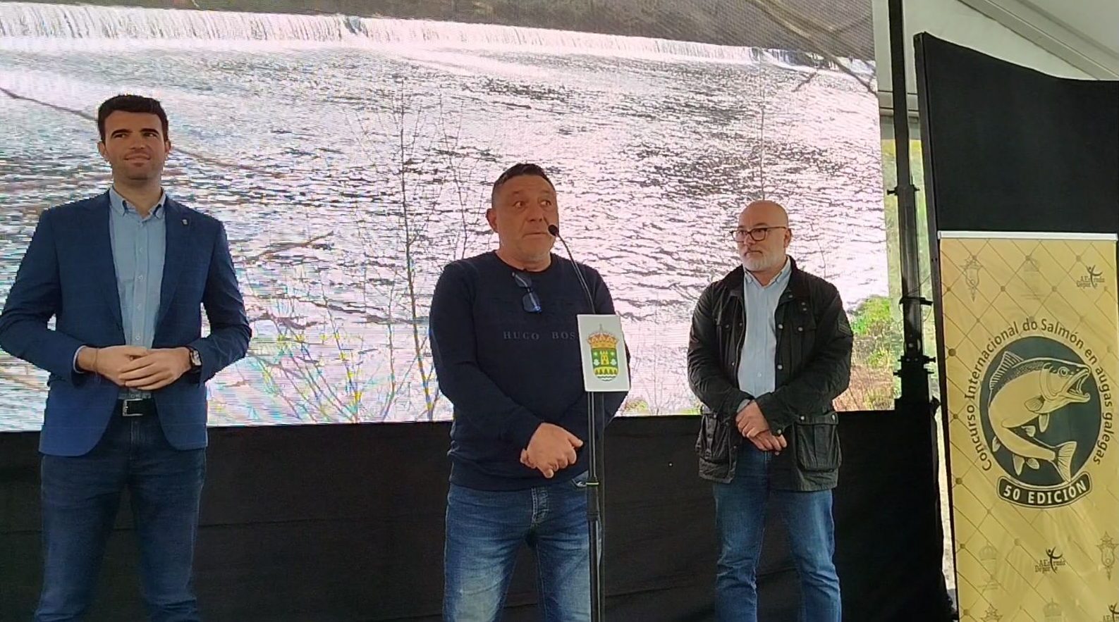 Manuel Sanmartín: “Os pescadores somos os únicos que facemos algo para que sigamos tendo salmóns no Ulla”