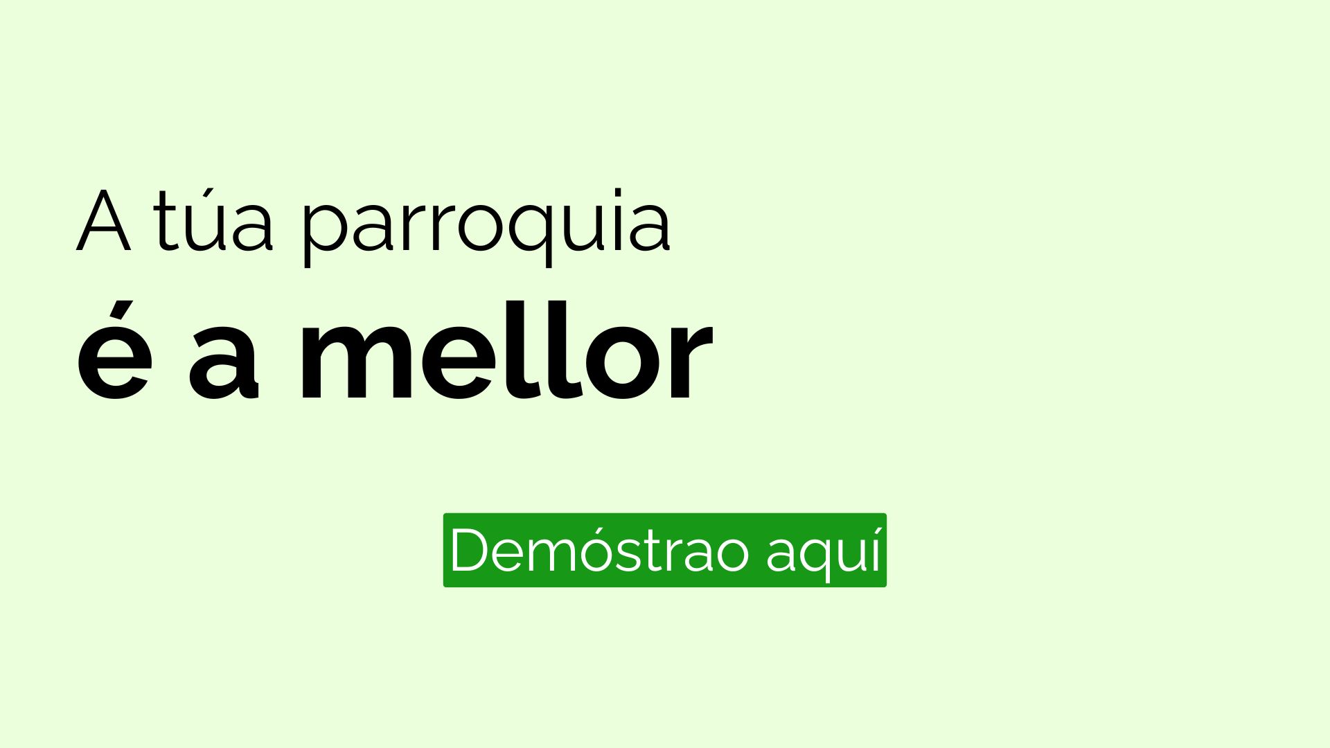 ENQUISA | Por que a túa parroquia é a mellor?