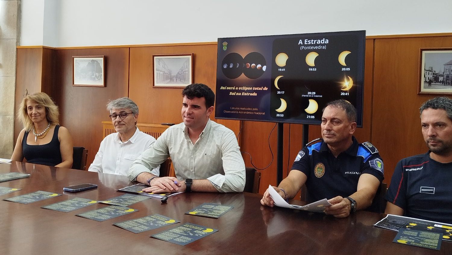 A Estrada escolle San Miguel de Castro para ver unha eclipse case total